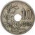 Munten, België, 10 Centimes, 1905, FR, Copper-nickel, KM:53