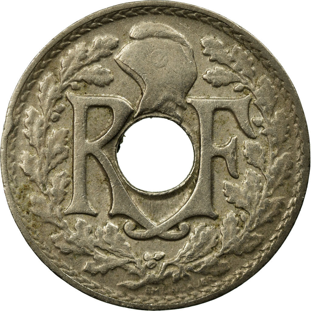 Coin, France, Lindauer, 5 Centimes, 1920, EF(40-45), Copper-nickel, KM:875