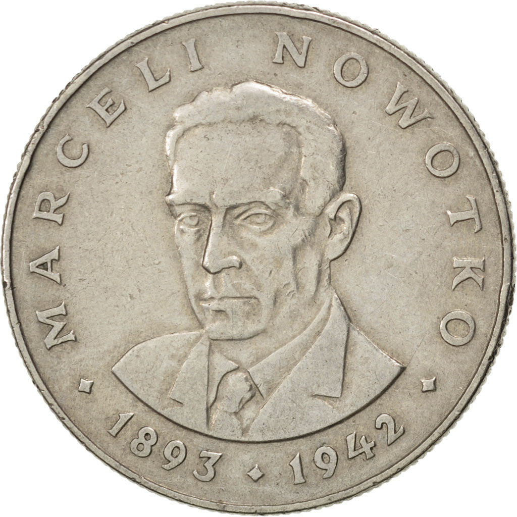 Coin, Poland, 20 Zlotych, 1975, EF(40-45), Copper-nickel, KM:69