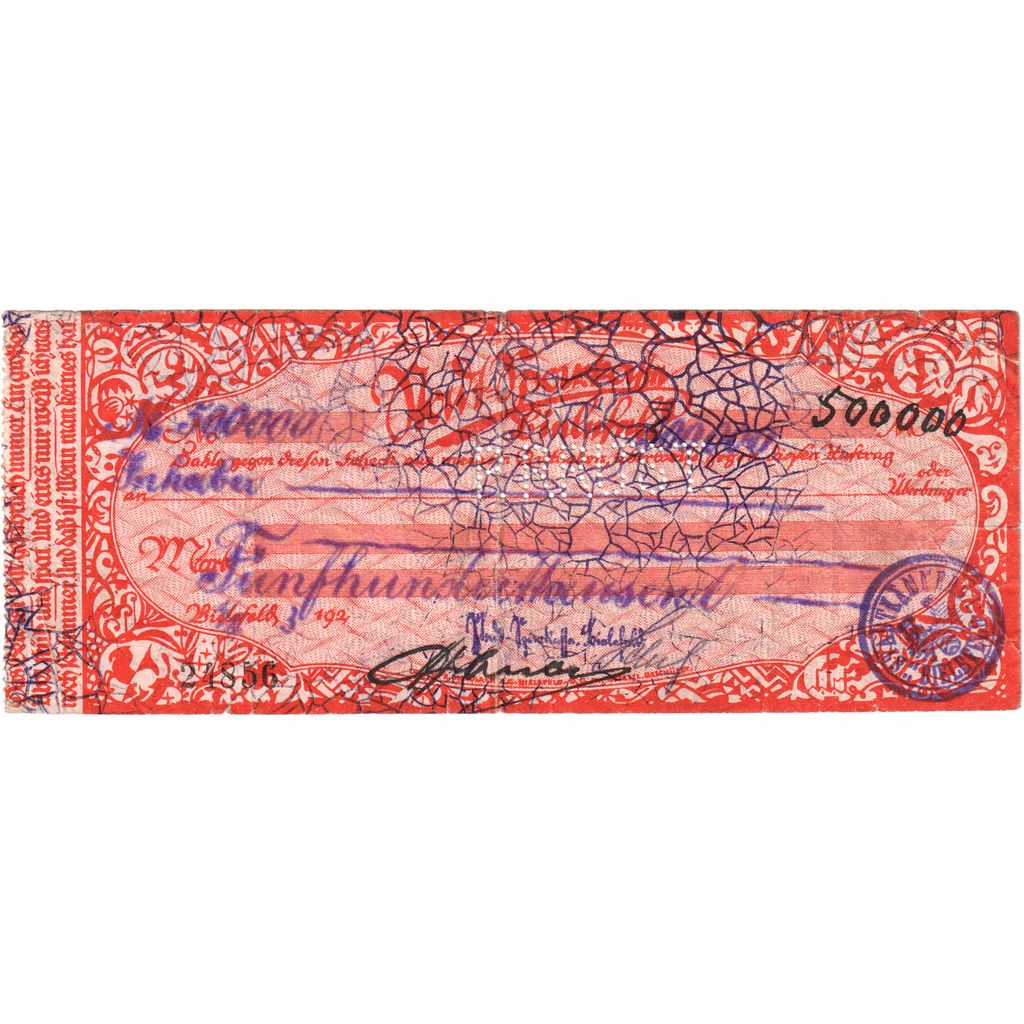 Duitsland, Bielefeld, 500000 Mark, 1923-08-01, TB