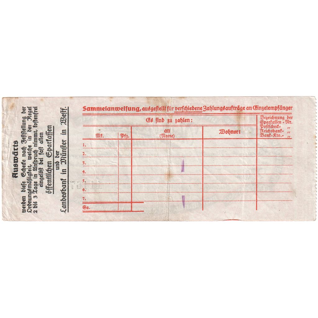 Germany, Bielefeld, 1000 Mark, 1924-10-14, EF(40-45)