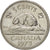 Moneda, Canadá, Elizabeth II, 5 Cents, 1973, Ottawa, MBC, Níquel, KM:60.1