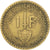 Coin, Monaco, Louis II, Franc, 1924, Poissy, EF(40-45), Aluminum-Bronze, KM:111