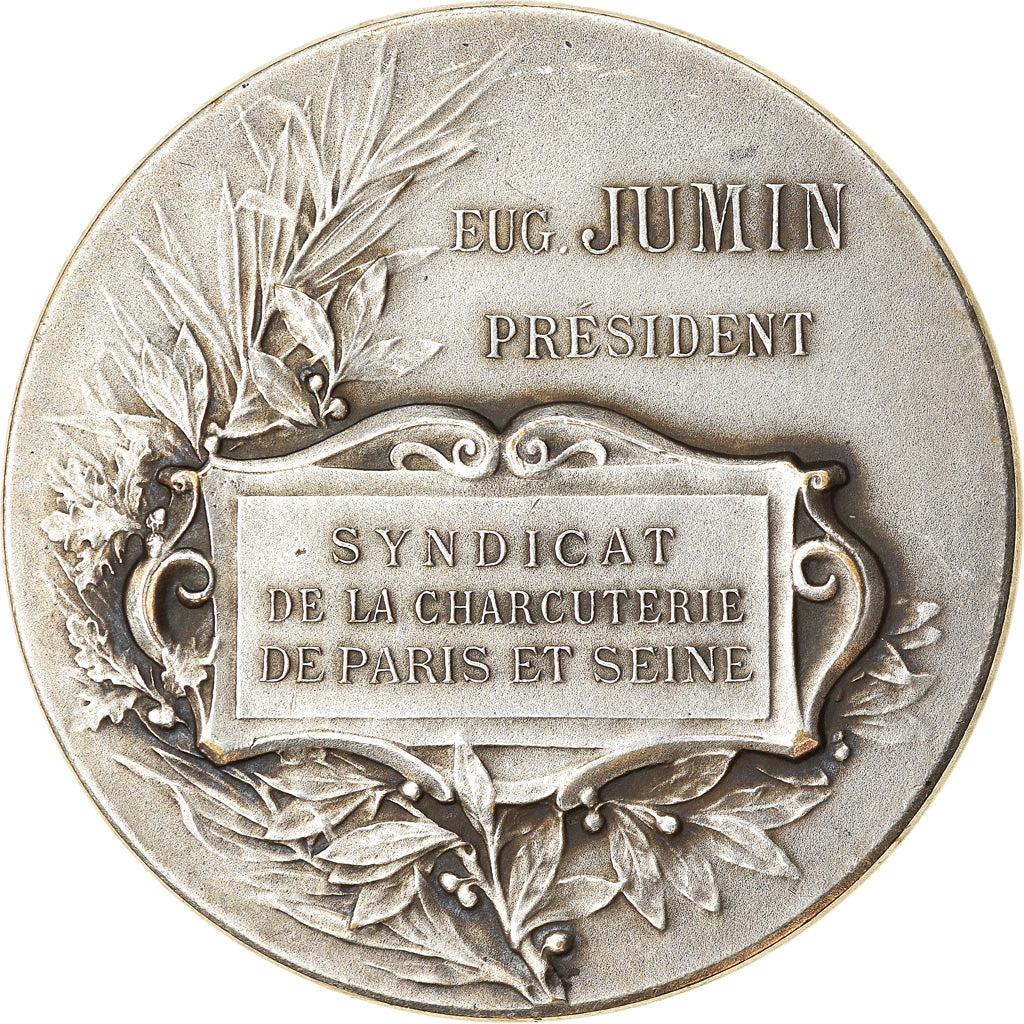 França, Medal, Centenaire Floréal An XIII, Charcuterie de Paris, 1905
