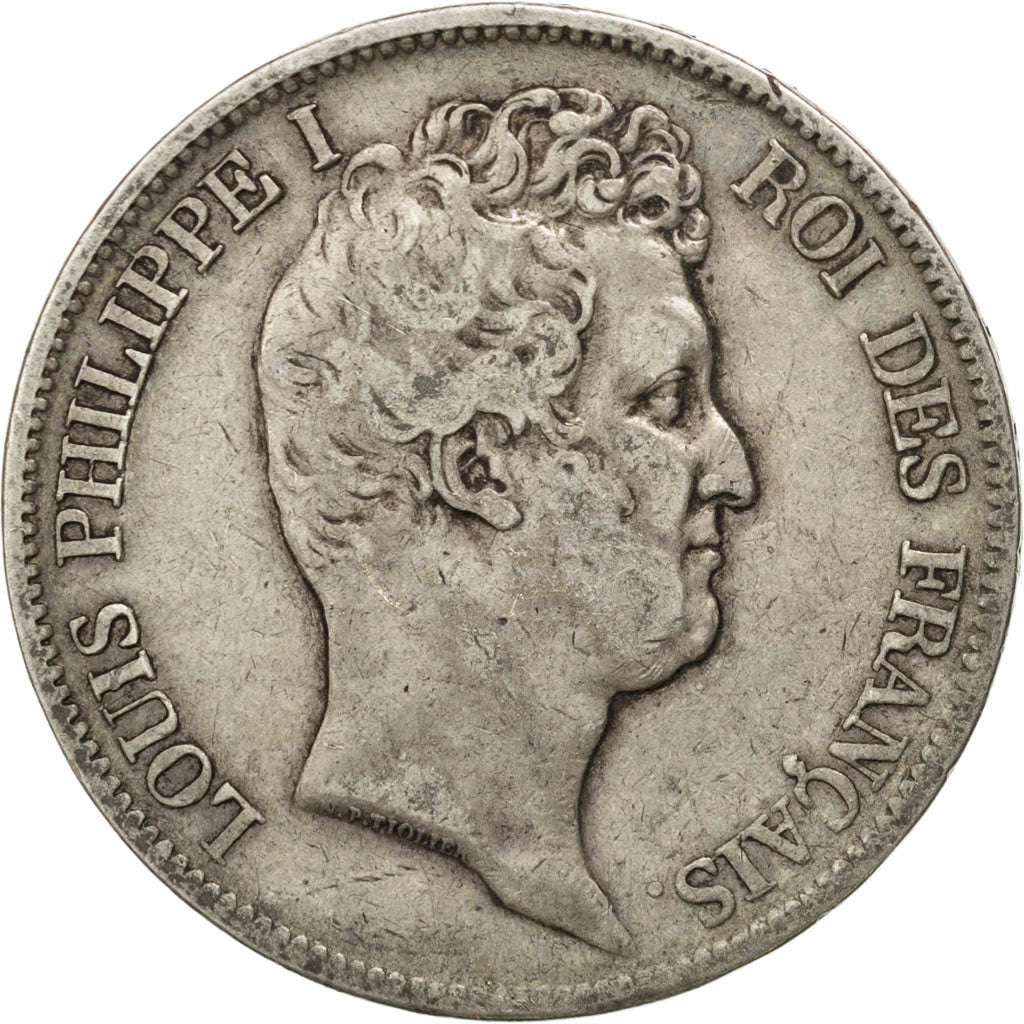Monnaie, France, Louis-Philippe, 5 Francs, 1831, Bordeaux, TB+, Argent