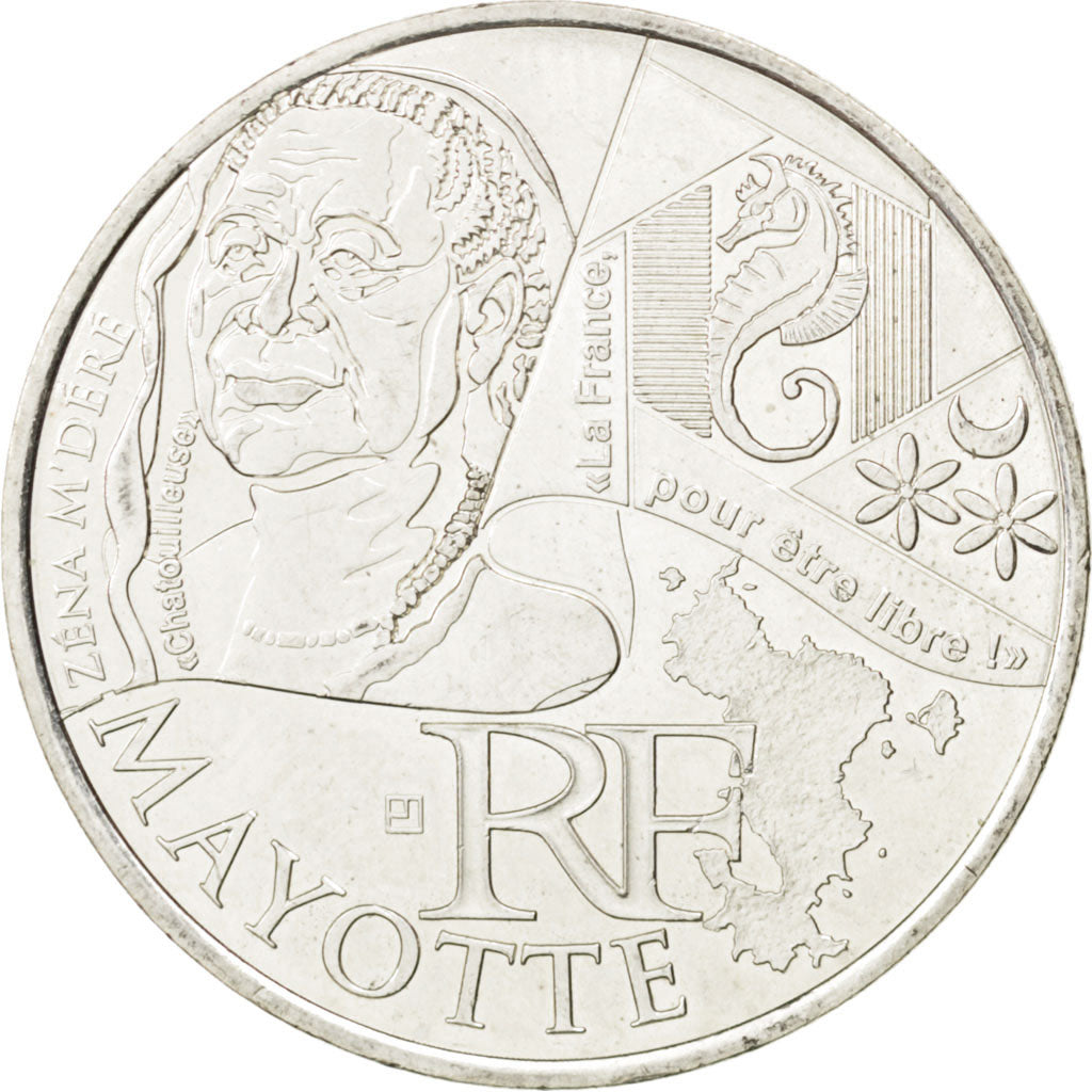 Münze, Frankreich, 10 Euro, 2012, UNZ, Silber, KM:1862