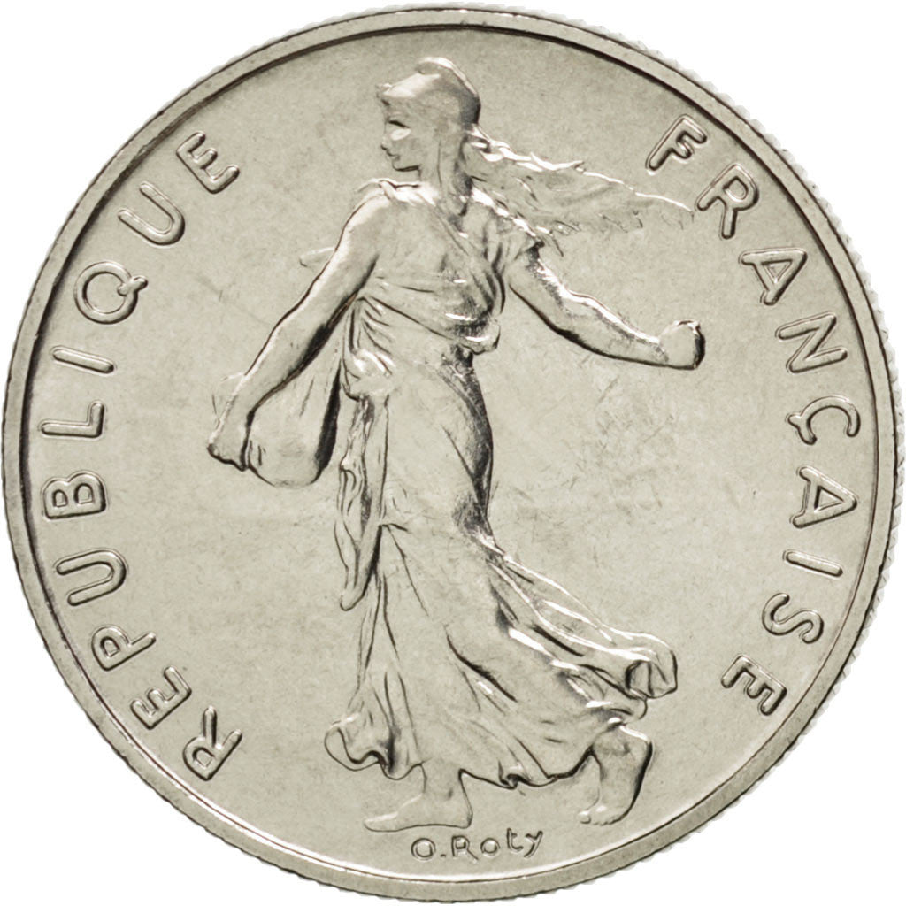 Coin, France, Semeuse, 1/2 Franc, 1978, MS(63), Nickel, KM:931.1, Gadoury:429