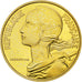 Coin, France, Marianne, 20 Centimes, 1973, MS(65-70), Aluminum-Bronze, KM:930