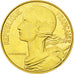 Munten, Frankrijk, Marianne, 20 Centimes, 1977, FDC, Aluminum-Bronze, KM:930