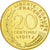 Moneda, Francia, Marianne, 20 Centimes, 1977, FDC, Aluminio - bronce, KM:930