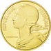 Moneta, Francja, Marianne, 10 Centimes, 1974, MS(65-70), Aluminium-Brąz