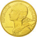 Moneta, Francja, Marianne, 10 Centimes, 1976, MS(63), Aluminium-Brąz, KM:929