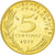 Moneta, Francja, Marianne, 5 Centimes, 1978, MS(65-70), Aluminium-Brąz, KM:933