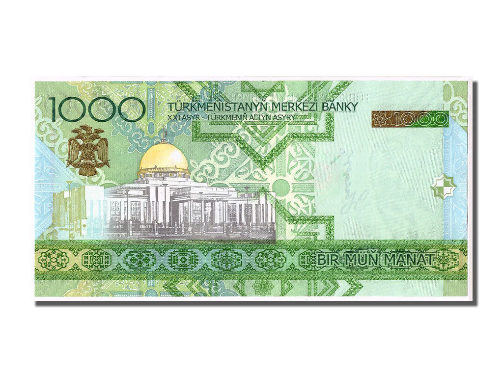 Geldschein, Turkmenistan, 1000 Manat, 2005, UNZ