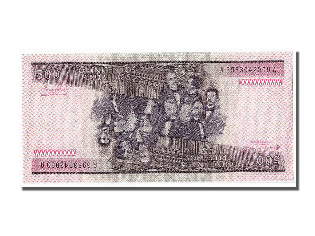 Billete, 500 Cruzeiros, Brasil, UNC