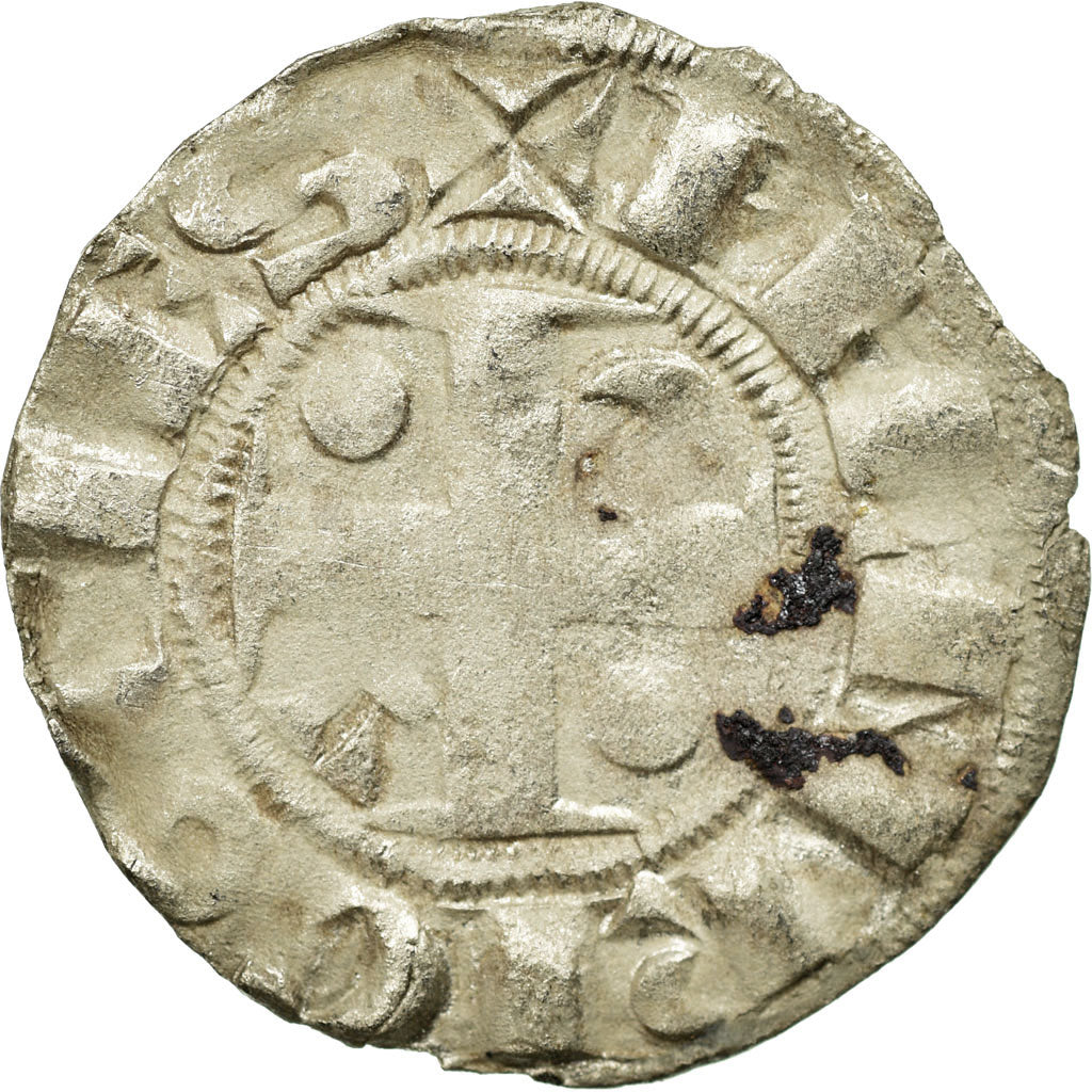 Coin, France, Denarius, Provins, VF(30-35), Silver