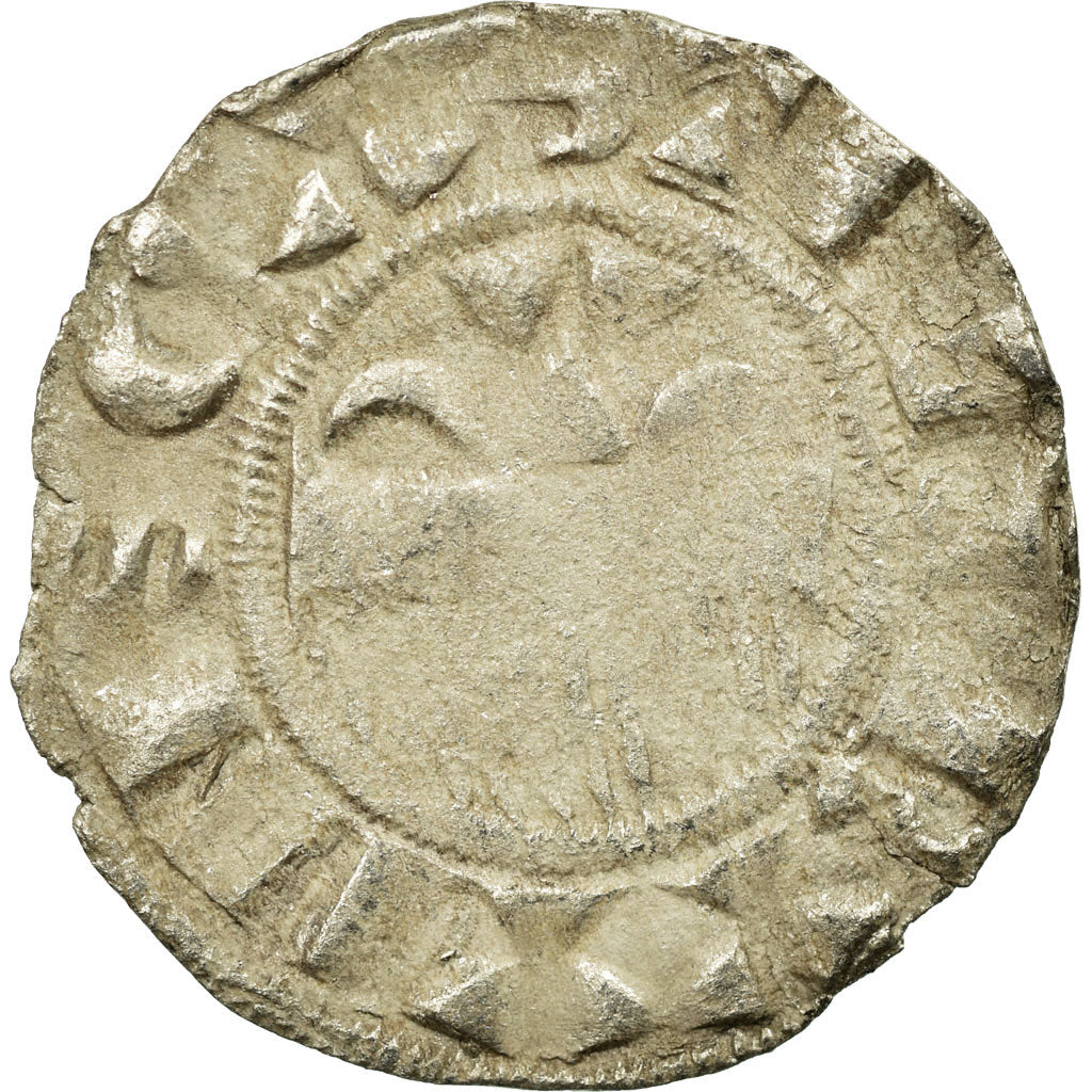 Coin, France, Denarius, Provins, VF(30-35), Silver