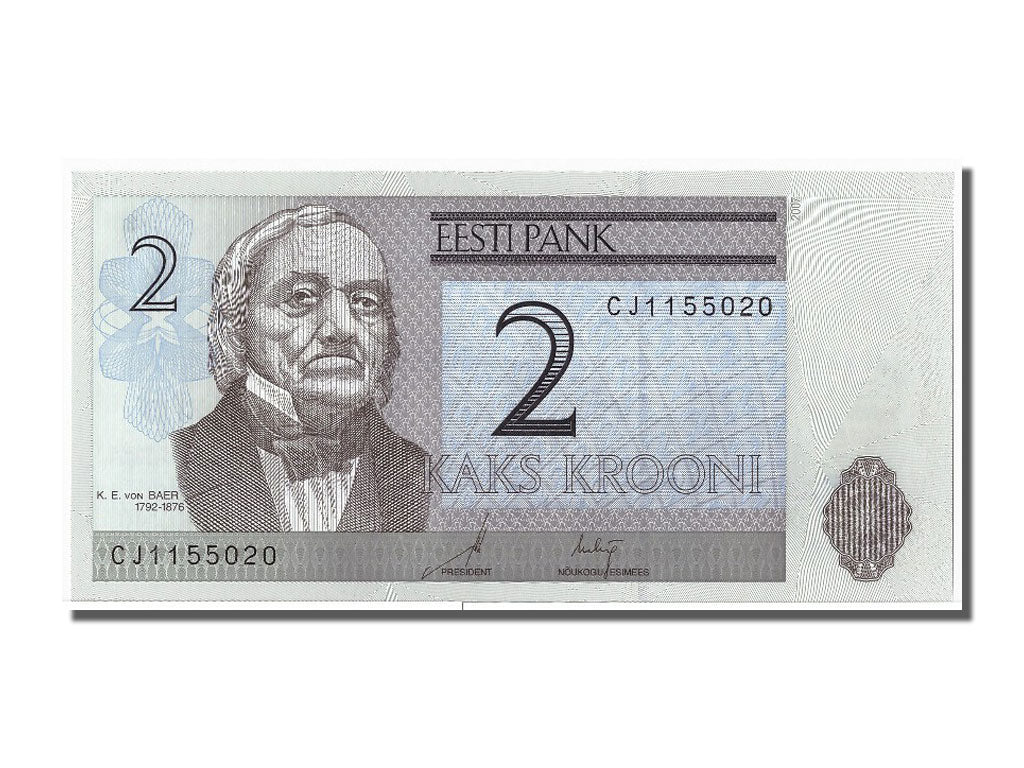 Banknot, Estonia, 2 Krooni, 2007, UNC(65-70)