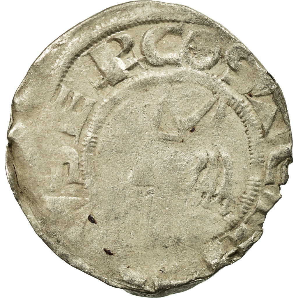 Moneta, Francia, Denarius, Meaux, MB, Argento