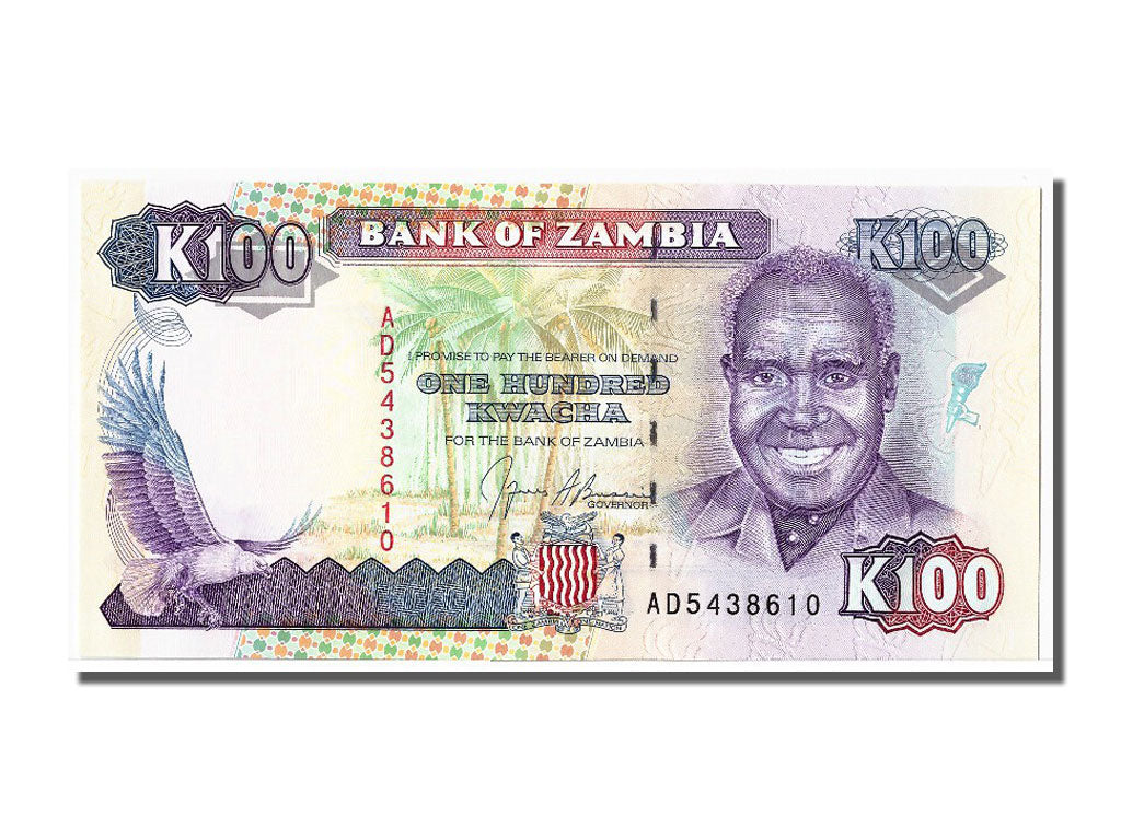 Banknote, Zambia, 100 Kwacha, UNC(65-70)