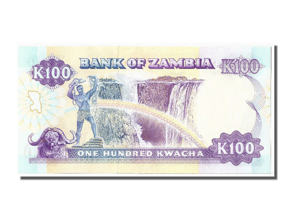 Banknote, Zambia, 100 Kwacha, UNC(65-70)