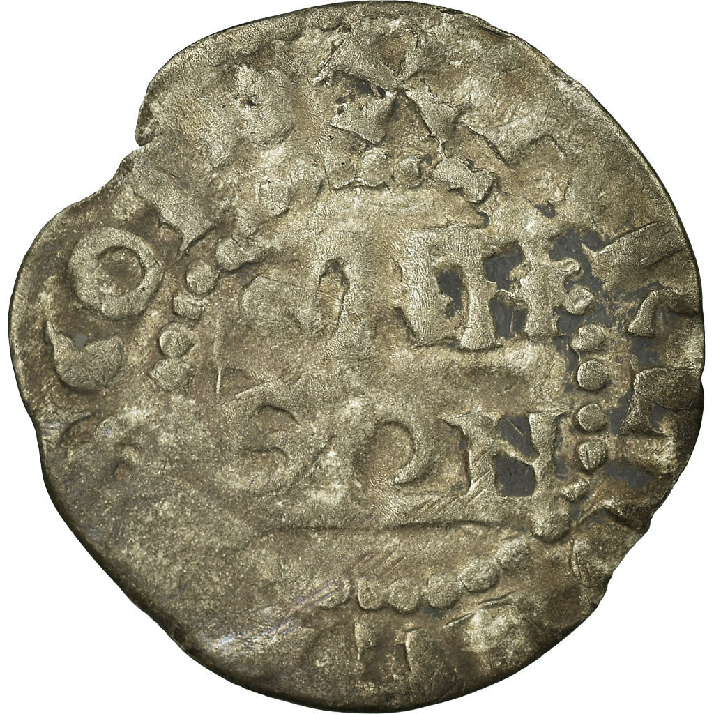 Coin, France, Denarius, Reims, VF(20-25), Silver