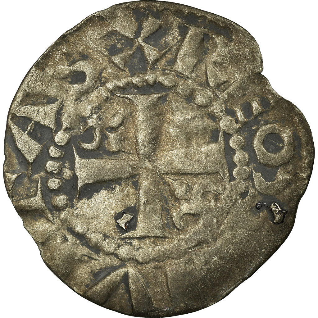 Coin, France, Denarius, Reims, VF(20-25), Silver