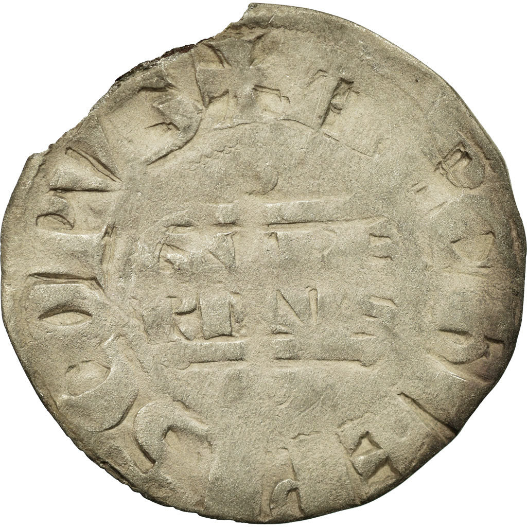 Münze, Frankreich, Denarius, Reims, S, Silber