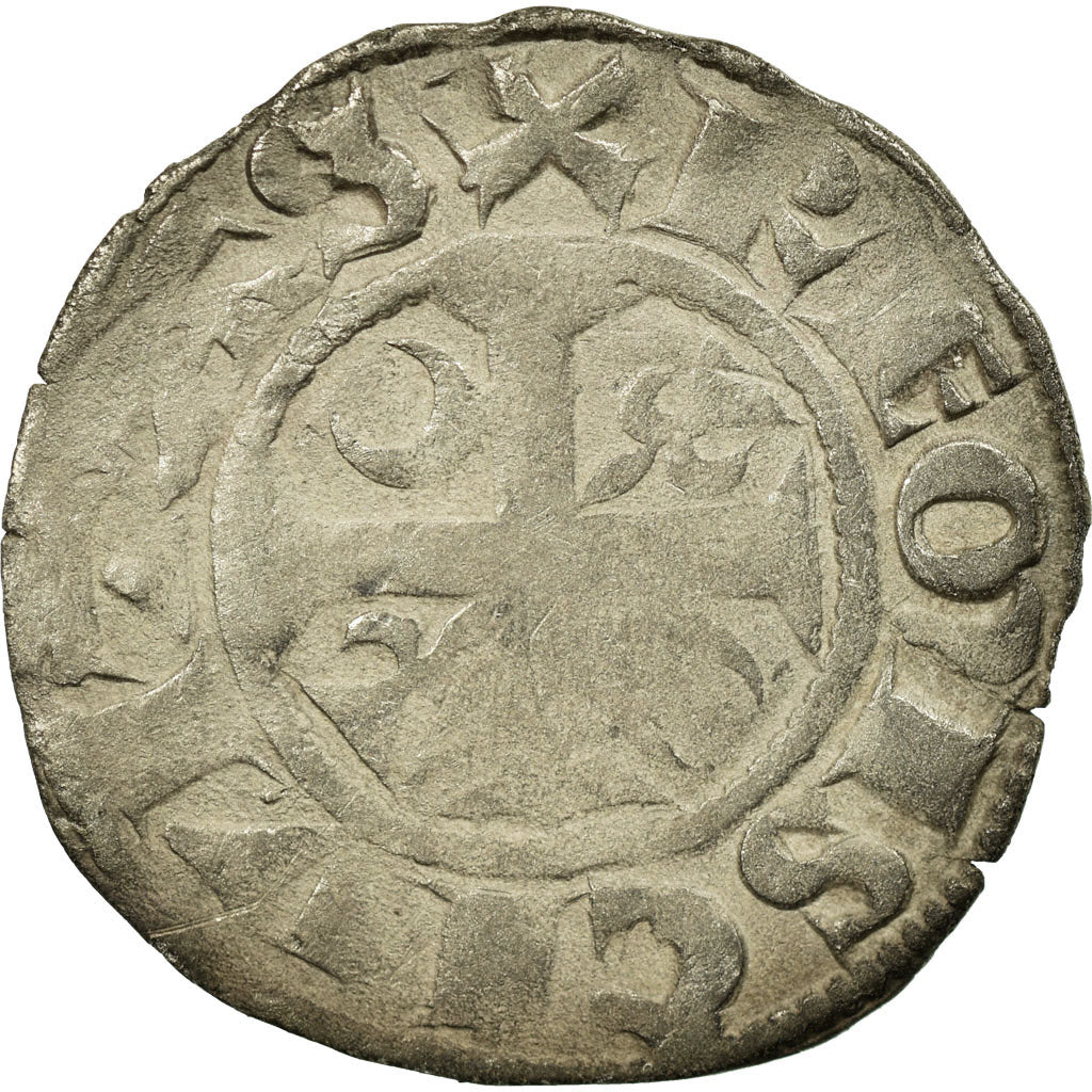 Coin, France, Denarius, Reims, VF(20-25), Silver