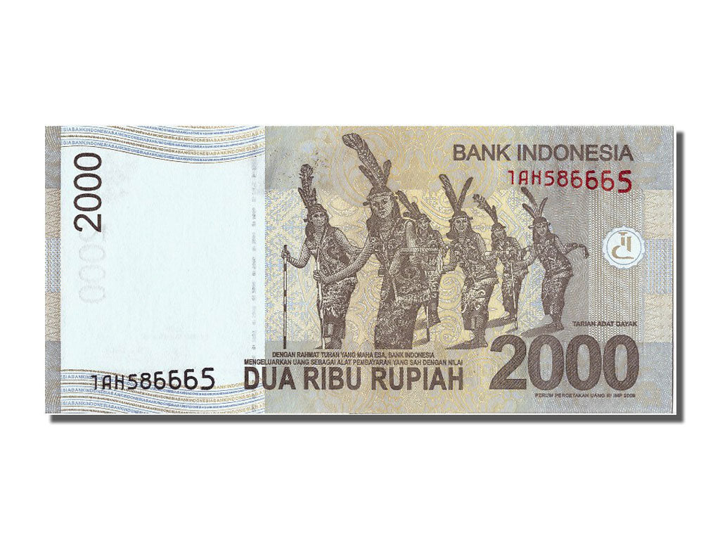 Banknote, Indonesia, 2000 Rupiah, 2009, UNC(65-70)