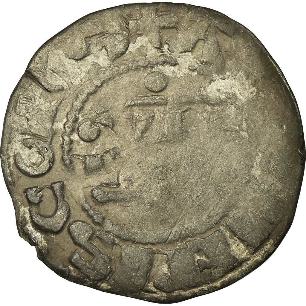 Coin, France, Denarius, Reims, VF(20-25), Silver