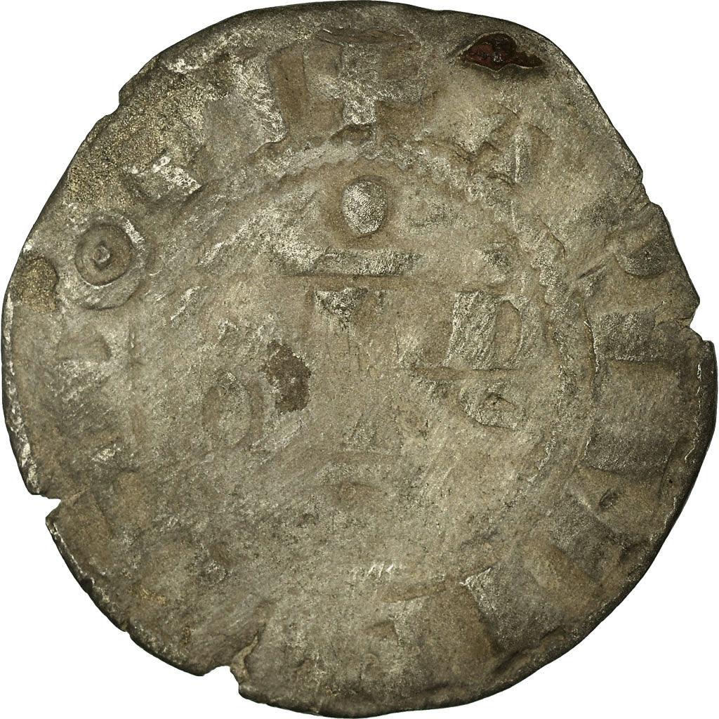 Coin, France, Denarius, Reims, F(12-15), Silver
