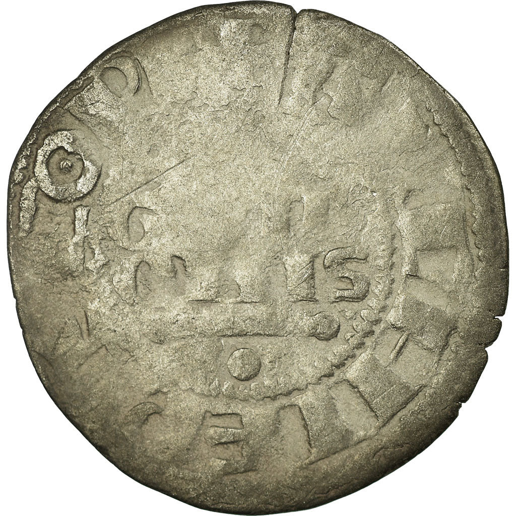 Coin, France, Denarius, Reims, VF(20-25), Silver
