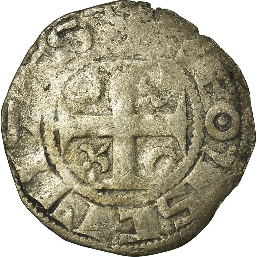 Coin, France, Denarius, Reims, VF(20-25), Silver
