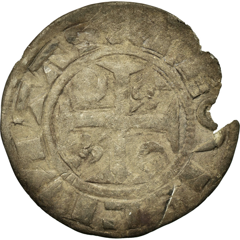 Coin, France, Denarius, Reims, VF(20-25), Silver