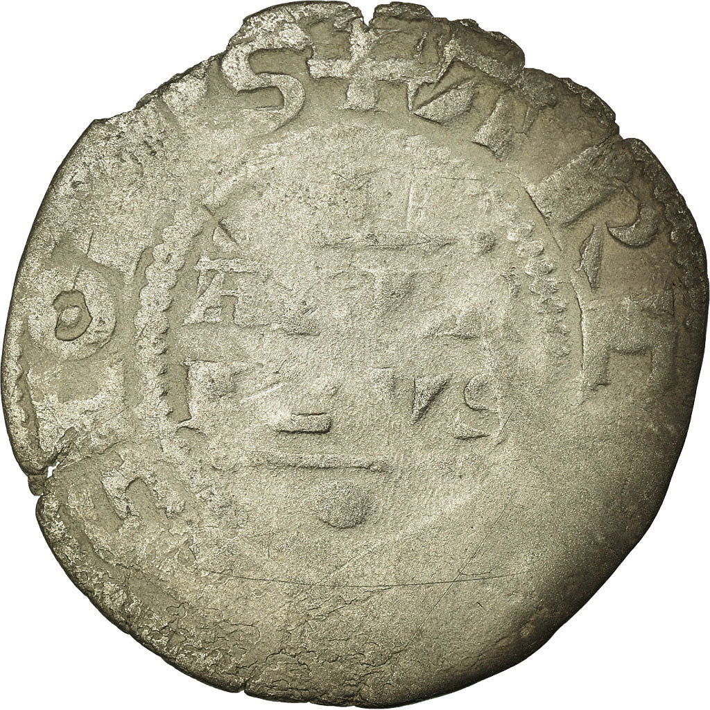 Coin, France, Denarius, Reims, VF(20-25), Silver