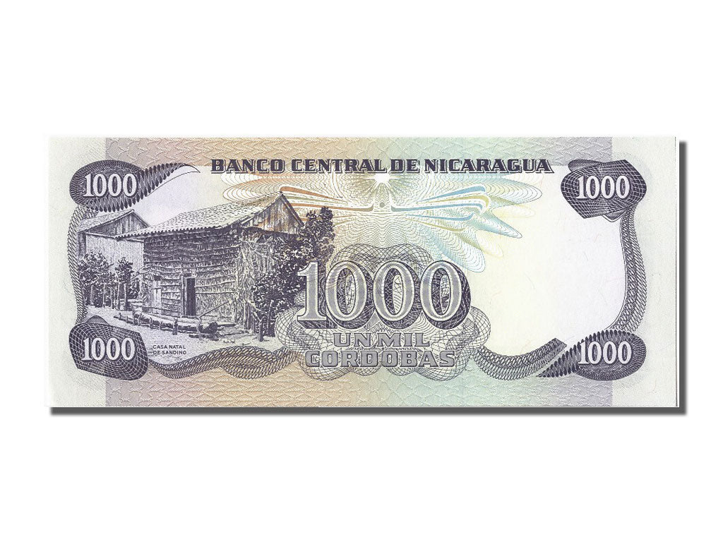Banknote, Nicaragua, 1000 Cordobas, 1985, 1985-06-11, UNC(65-70)