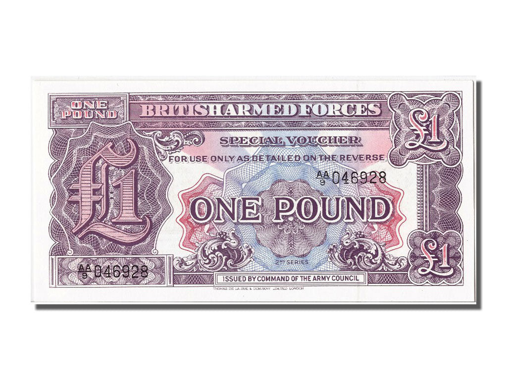 Geldschein, Großbritannien, 1 Pound, UNZ