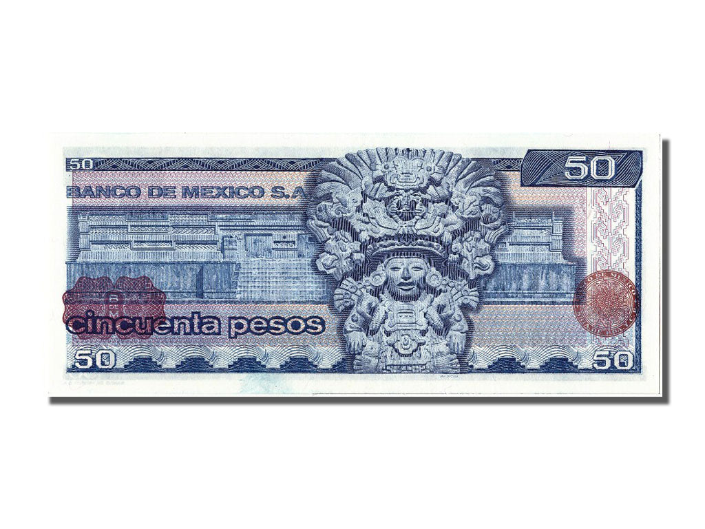 Banknote, Mexico, 50 Pesos, 1976, 1976-07-08, UNC(65-70)