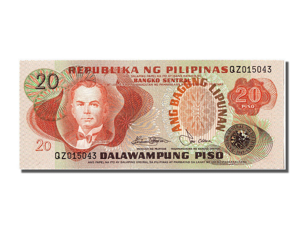 Banknot, Filipiny, 20 Piso, UNC(65-70)