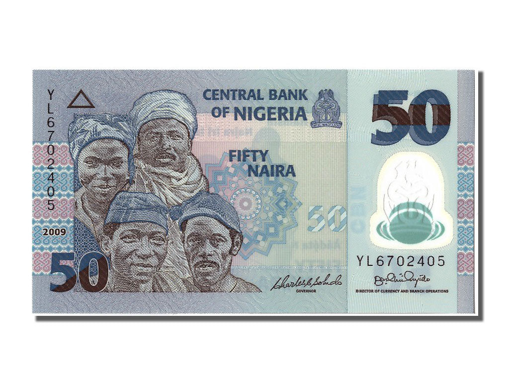 Billete, 50 Naira, 2009, Nigeria, UNC