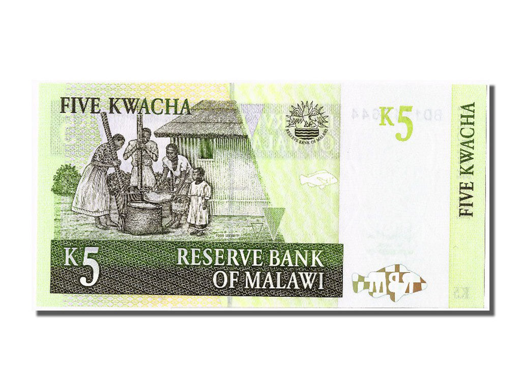 Billete, 5 Kwacha, 2005, Malawi, 2005-12-01, UNC