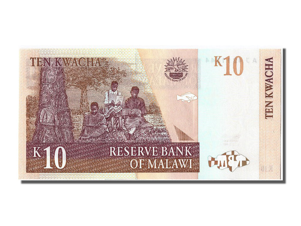 Billete, 10 Kwacha, 1997, Malawi, 1997-07-01, UNC