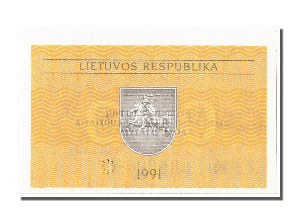 Banknote, Lithuania, 0.10 Talonas, 1991, UNC(65-70)
