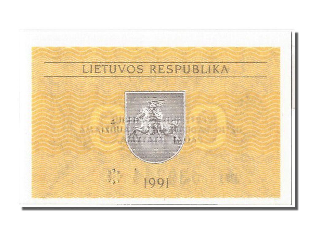 Banknot, Litwa, 0.10 Talonas, 1991, UNC(65-70)