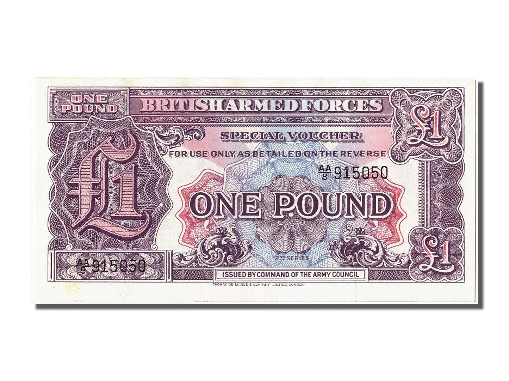 Biljet, Groot Bretagne, 1 Pound, 1948, NIEUW