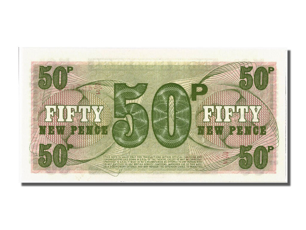 Banknote, Great Britain, 50 New Pence, UNC(65-70)