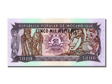 Biljet, Mozambique, 5000 Meticais, 1989, 1989-02-03, NIEUW