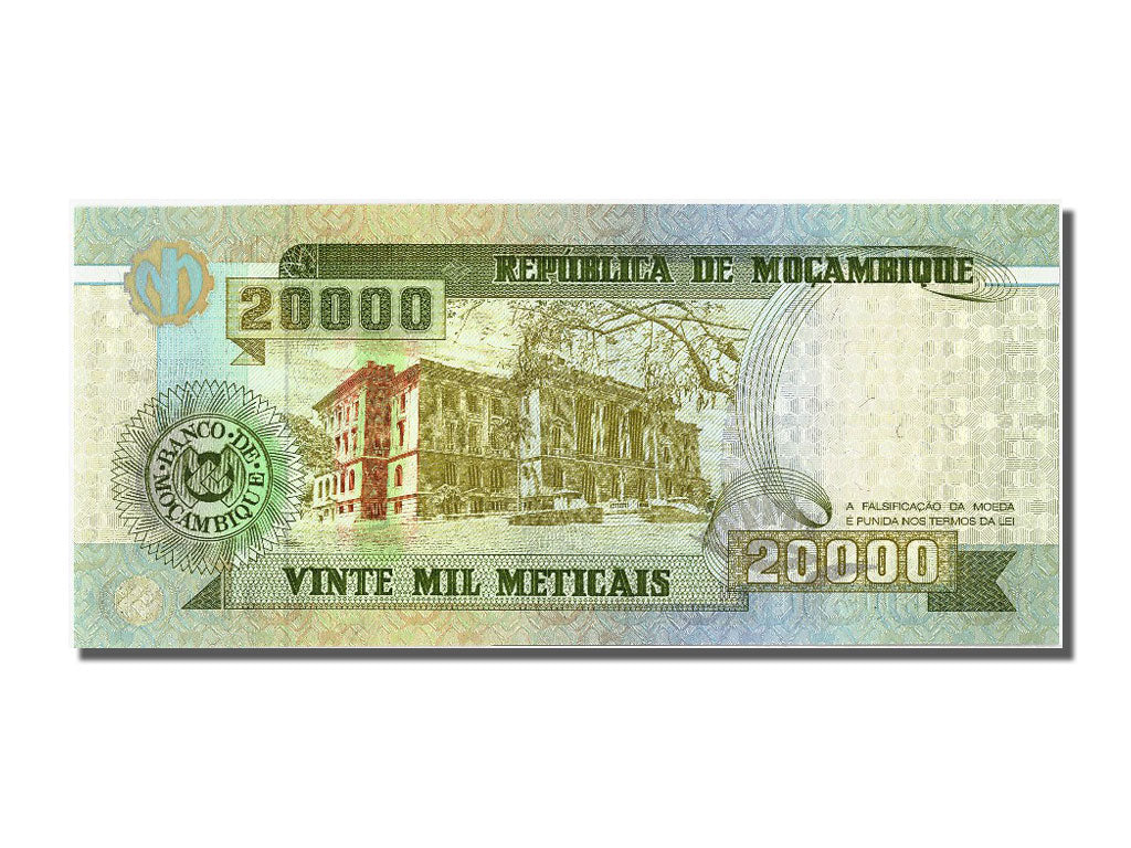 Banknote, Mozambique, 20,000 Meticais, 1999, 1999-06-16, UNC(65-70)