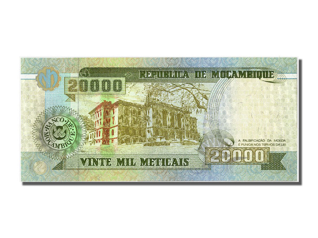 Banknot, Mozambik, 20,000 Meticais, 1999, 1999-06-16, UNC(65-70)